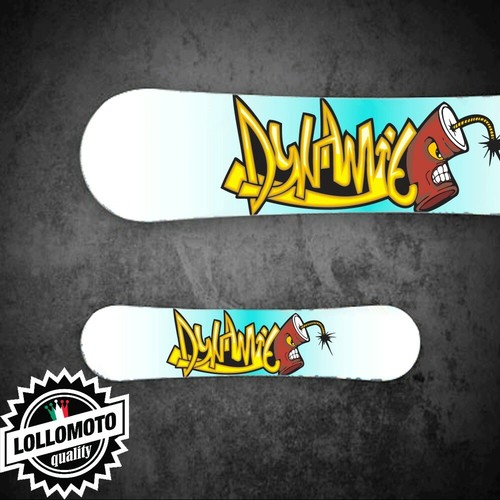 Adesivo tavola snowboard - adesivo,