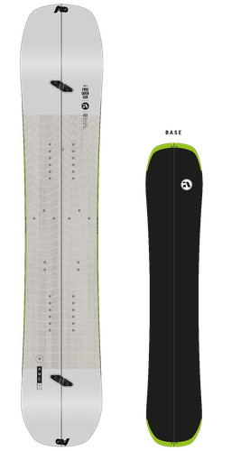 Tavola snowboard alpinismo - tavola,